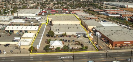 711 E Rosecrans Ave, Los Angeles, CA - VISTA AÉREA  vista de mapa