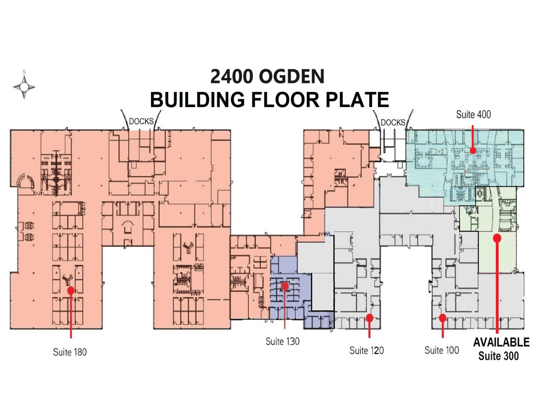 2400 Ogden Ave, Lisle, IL en alquiler Plano del sitio- Imagen 1 de 2