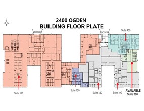 2400 Ogden Ave, Lisle, IL en alquiler Plano del sitio- Imagen 1 de 2