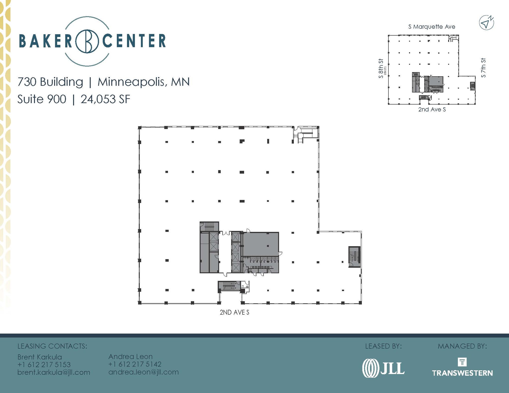 733 Marquette Ave, Minneapolis, MN en alquiler Plano de la planta- Imagen 1 de 1