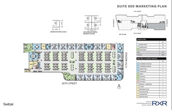 601 W 26th St, New York, NY en alquiler Plano de la planta- Imagen 1 de 2