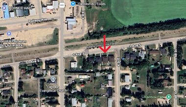 4903 49 Av, Glendon, AB - VISTA AÉREA  vista de mapa