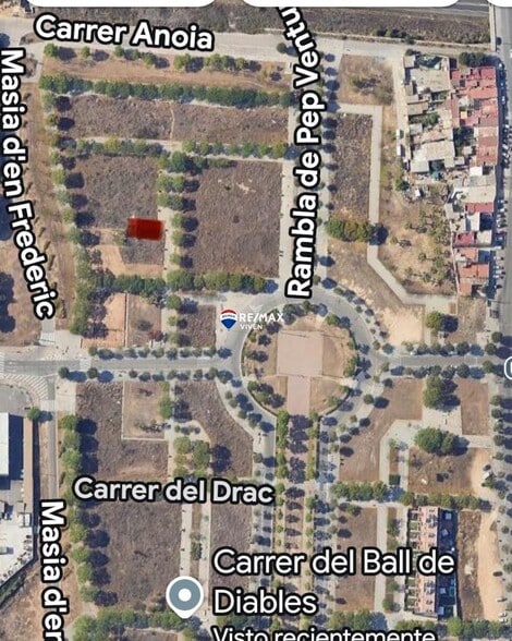 Terreno en Vilanova i la Geltrú, Barcelona en venta - Plano de la planta - Imagen 1 de 3