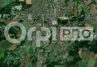 Soissons, AIS - AÉREA  vista de mapa