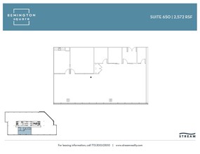 10603 W Sam Houston Pky N, Houston, TX en alquiler Plano de la planta- Imagen 1 de 1