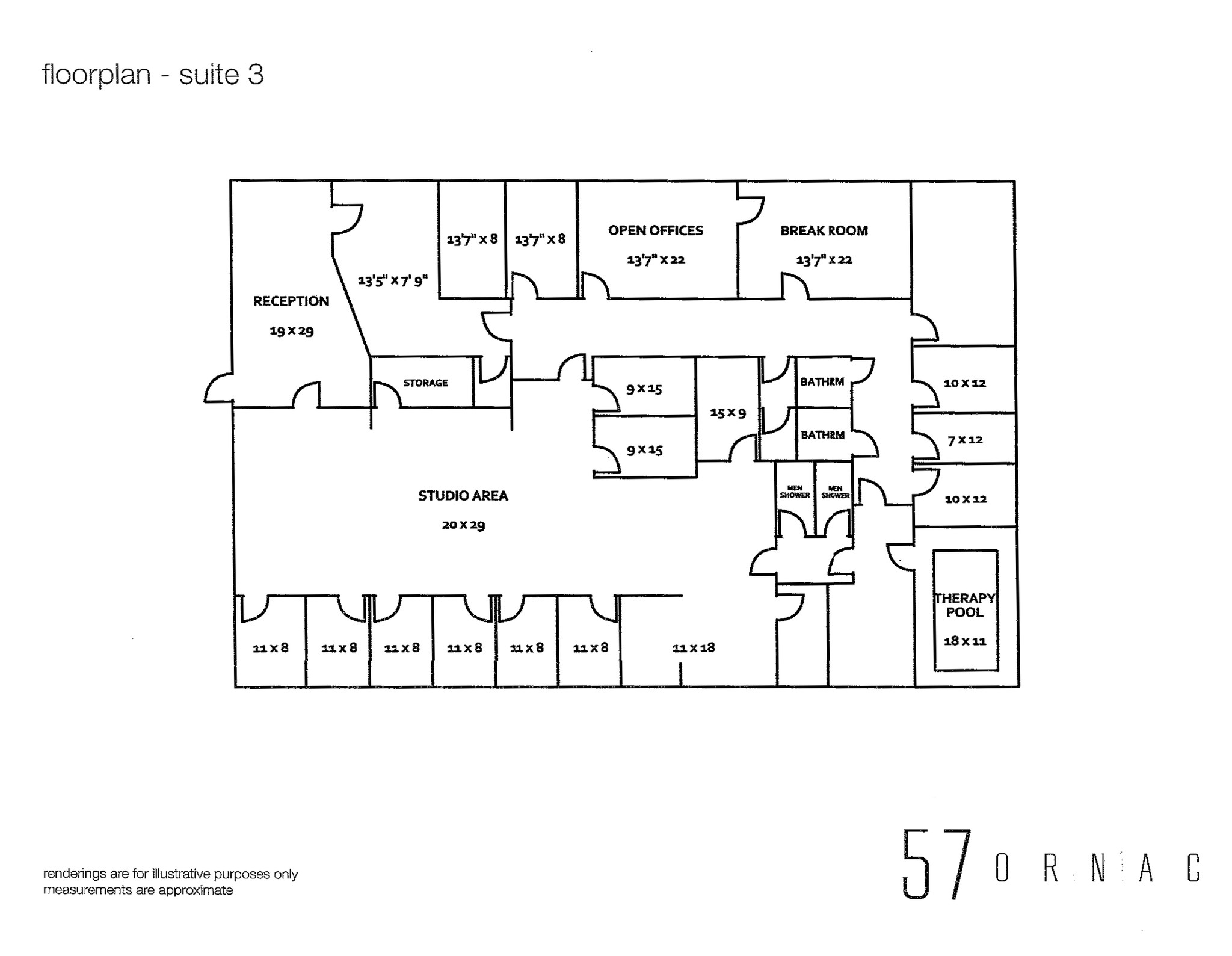 Mediplex Of Concord, Concord, MA en alquiler Plano de la planta- Imagen 1 de 1