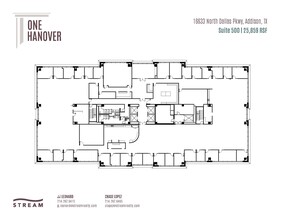 16633 N Dallas Pky, Addison, TX en alquiler Plano de la planta- Imagen 1 de 1