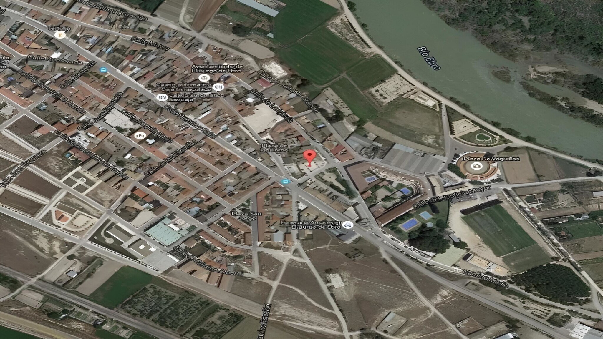 Terreno en El Burgo de Ebro, Zaragoza en venta Vista aérea- Imagen 1 de 2