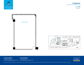 2400 E Commercial Blvd, Fort Lauderdale, FL en alquiler Plano de la planta- Imagen 1 de 2