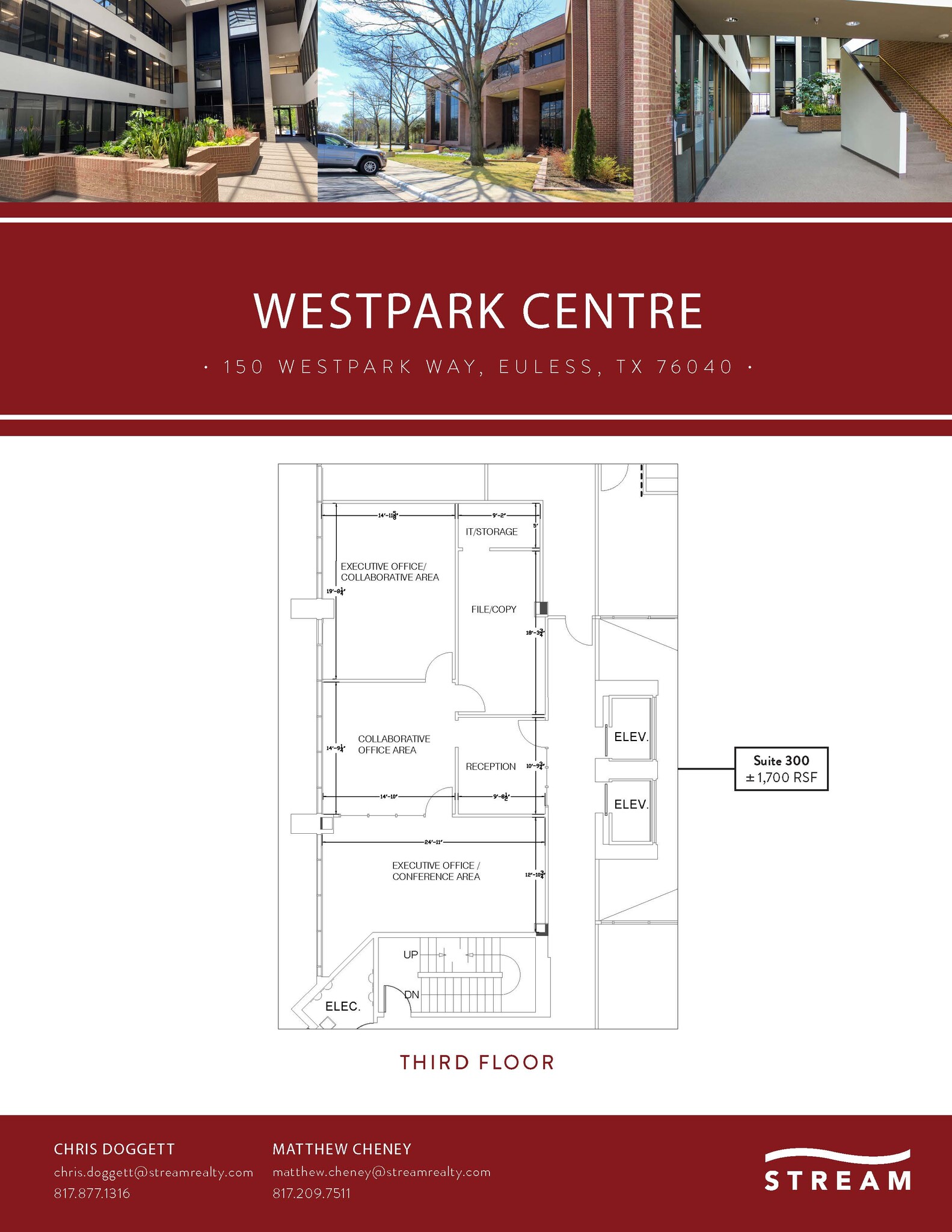 150 Westpark Way, Euless, TX en alquiler Plano de la planta- Imagen 1 de 1