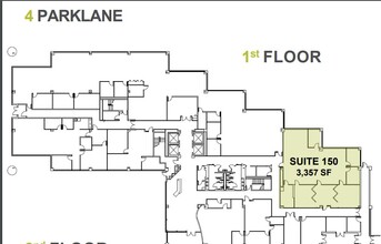 4-6 Parklane Blvd, Dearborn, MI en alquiler Plano de la planta- Imagen 2 de 2