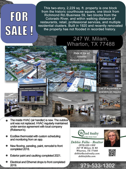 247 W Milam St, Wharton, TX en venta - Otros - Imagen 1 de 3