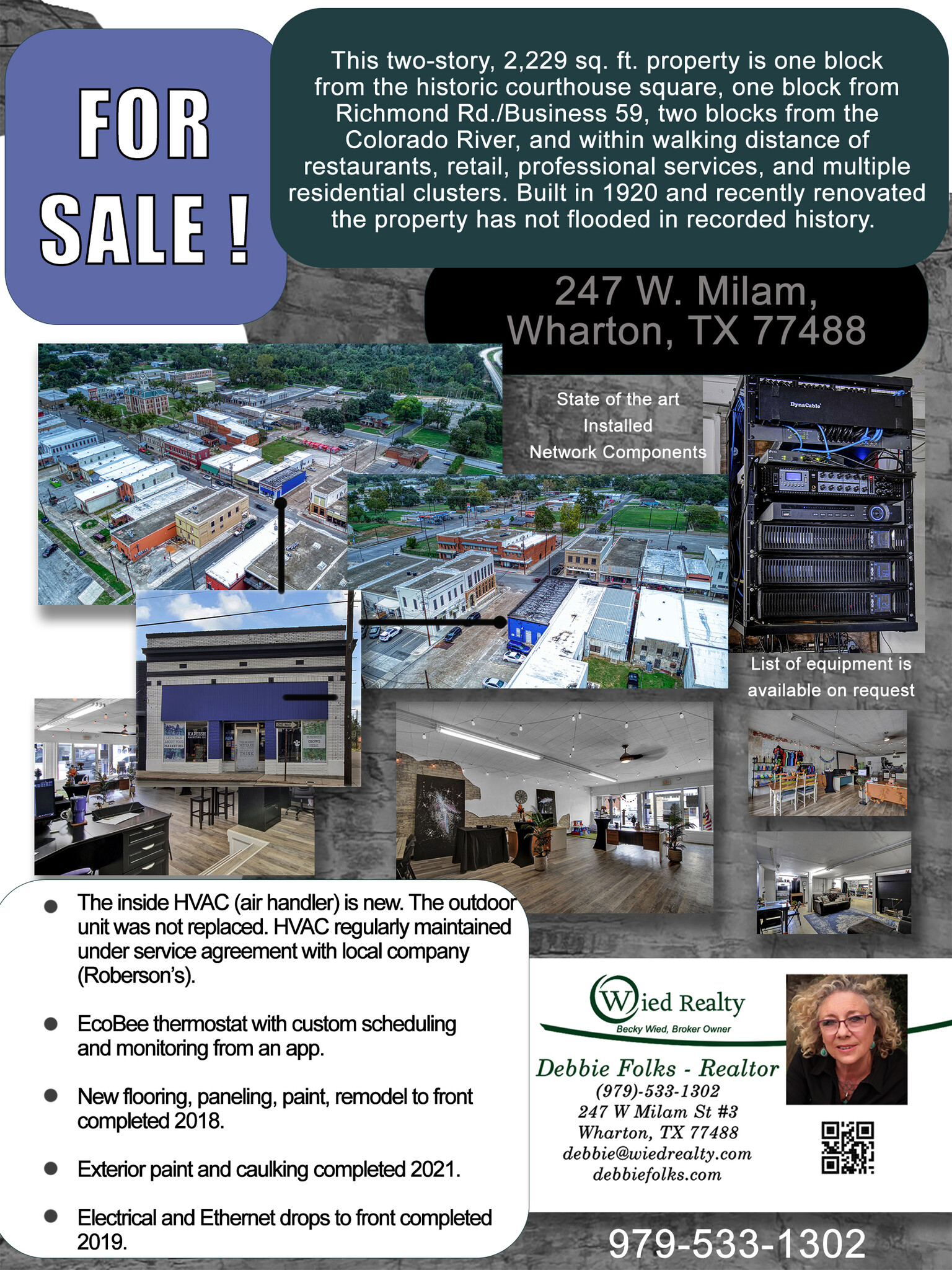 247 W Milam St, Wharton, TX en venta Otros- Imagen 1 de 4