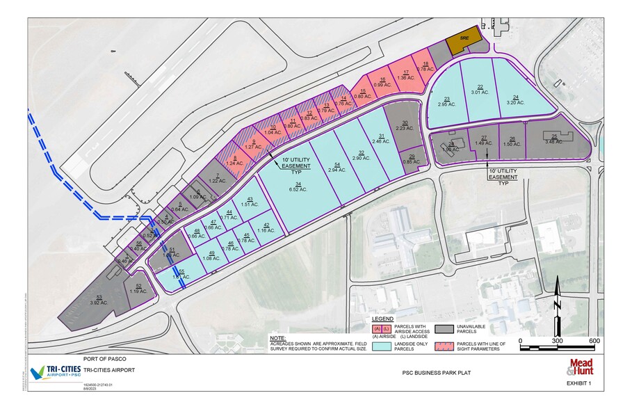 Argent Rd & I-182 Hwy, Pasco, WA en alquiler - Plano del sitio - Imagen 1 de 1