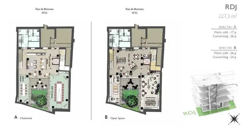 52 Rue De Monceau, Paris en alquiler Plano de la planta- Imagen 1 de 1