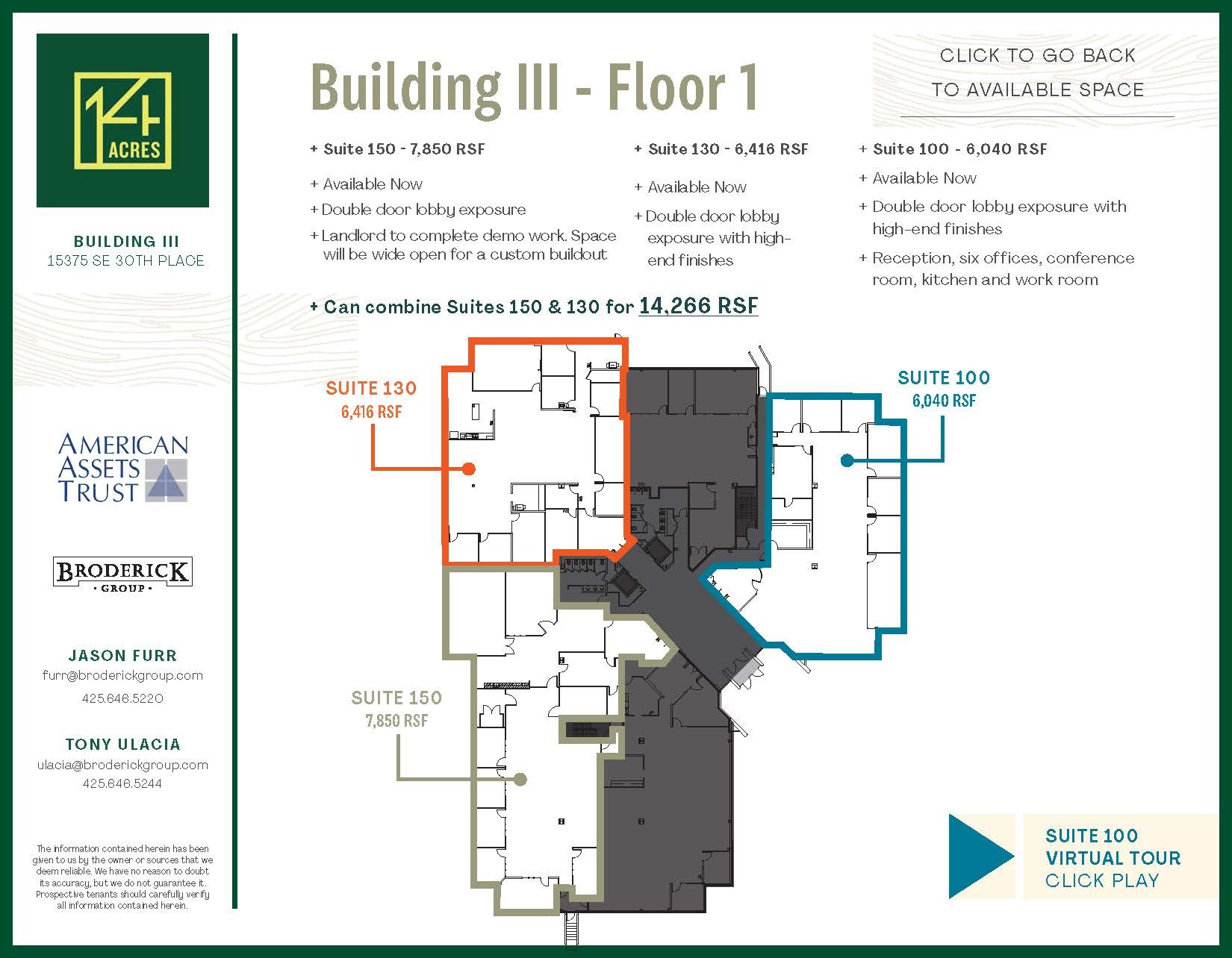 15325 SE 30th Pl, Bellevue, WA en alquiler Plano de la planta- Imagen 1 de 1