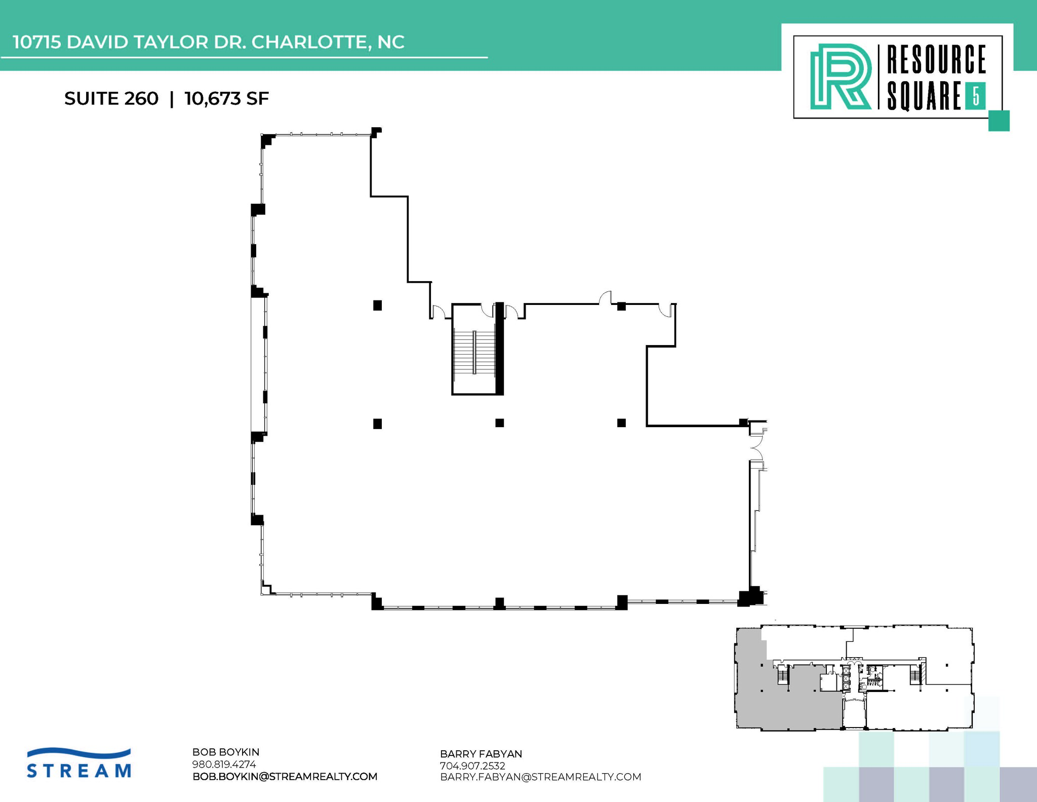 10735 David Taylor Dr, Charlotte, NC en alquiler Plano de la planta- Imagen 1 de 1