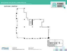 10735 David Taylor Dr, Charlotte, NC en alquiler Plano de la planta- Imagen 1 de 1