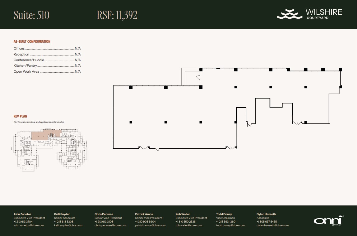 5750 Wilshire Blvd, Los Angeles, CA en alquiler Plano de la planta- Imagen 1 de 1