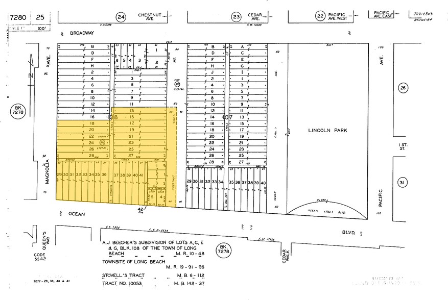 275 Magnolia Ave, Long Beach, CA en alquiler - Plano de solar - Imagen 2 de 6