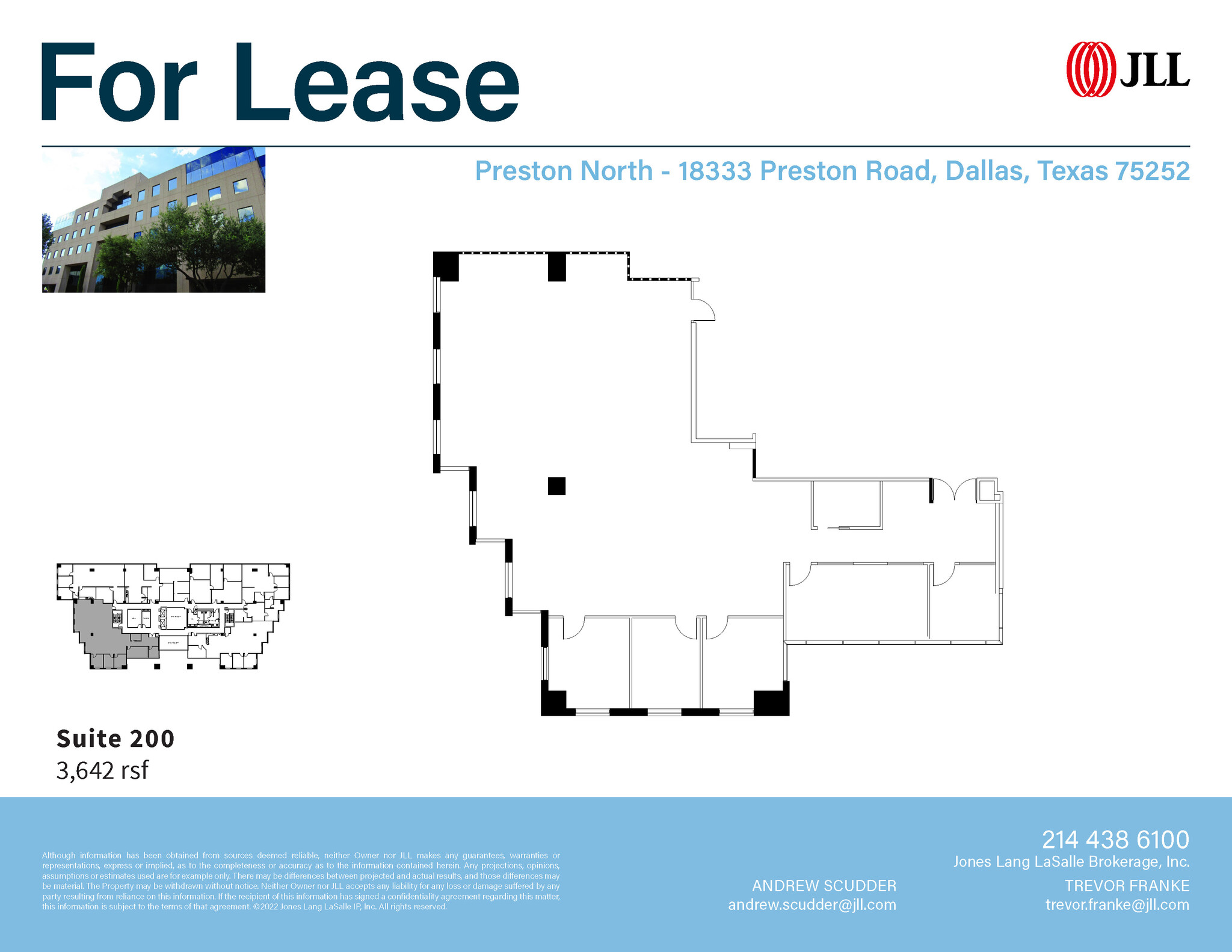 18333 Preston Rd, Dallas, TX en alquiler Plano de la planta- Imagen 1 de 1