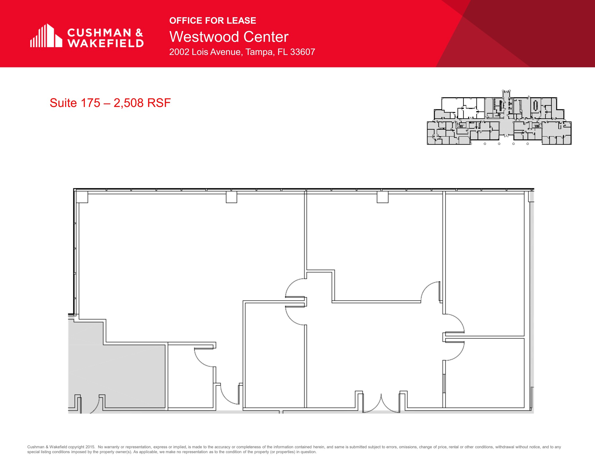 2002 N Lois Ave, Tampa, FL en alquiler Plano del sitio- Imagen 1 de 1