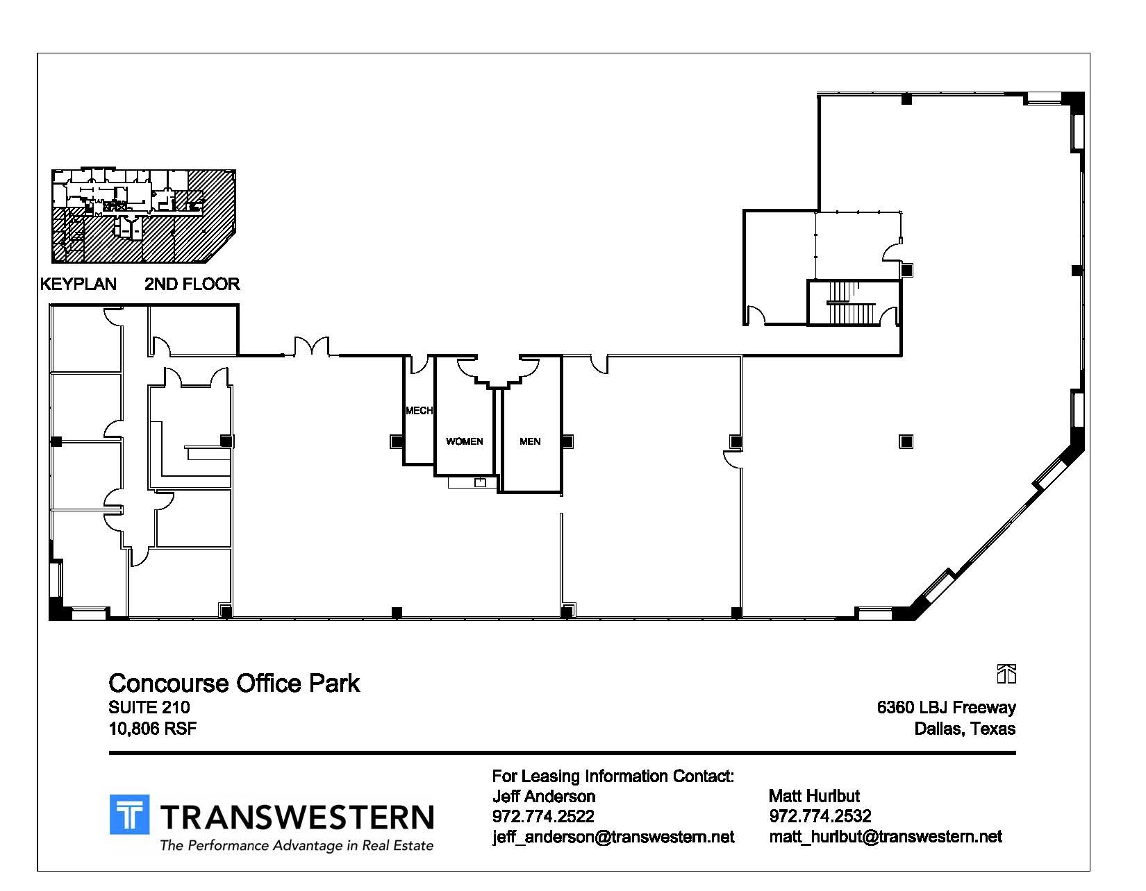 6350 LBJ Fwy, Dallas, TX en alquiler Plano de la planta- Imagen 1 de 1