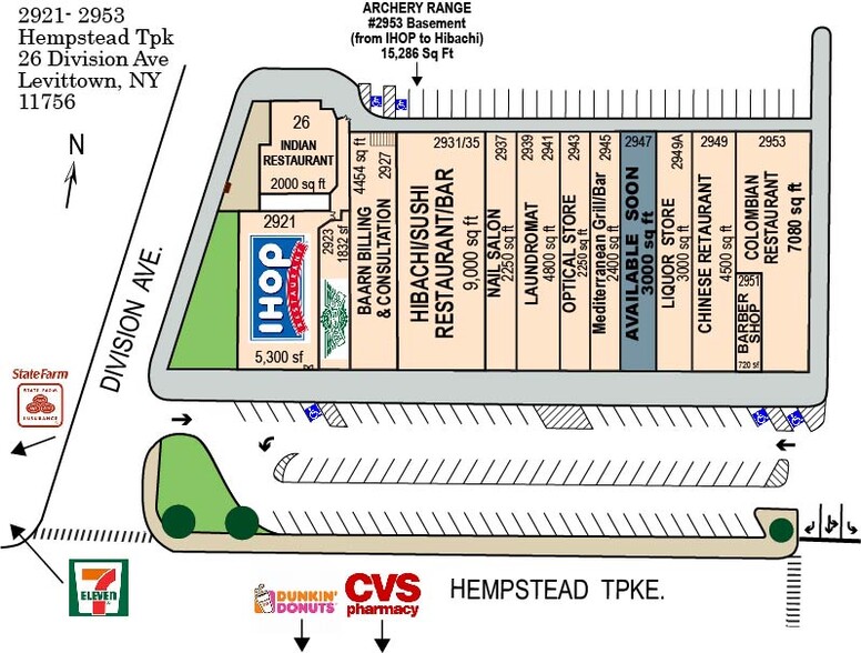 2921-2953 Hempstead Tpke, Levittown, NY en venta - Foto del edificio - Imagen 2 de 7