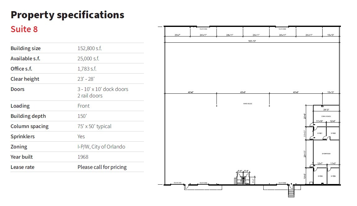 2515 Shader Rd, Orlando, FL en alquiler Plano de la planta- Imagen 1 de 1