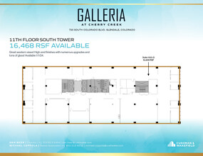 720 S Colorado Blvd, Denver, CO en alquiler Plano de la planta- Imagen 2 de 2