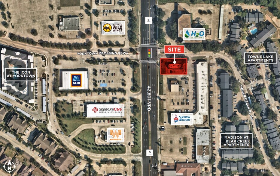 5854 Highway 6 N, Houston, TX en venta - Vista aérea - Imagen 2 de 13