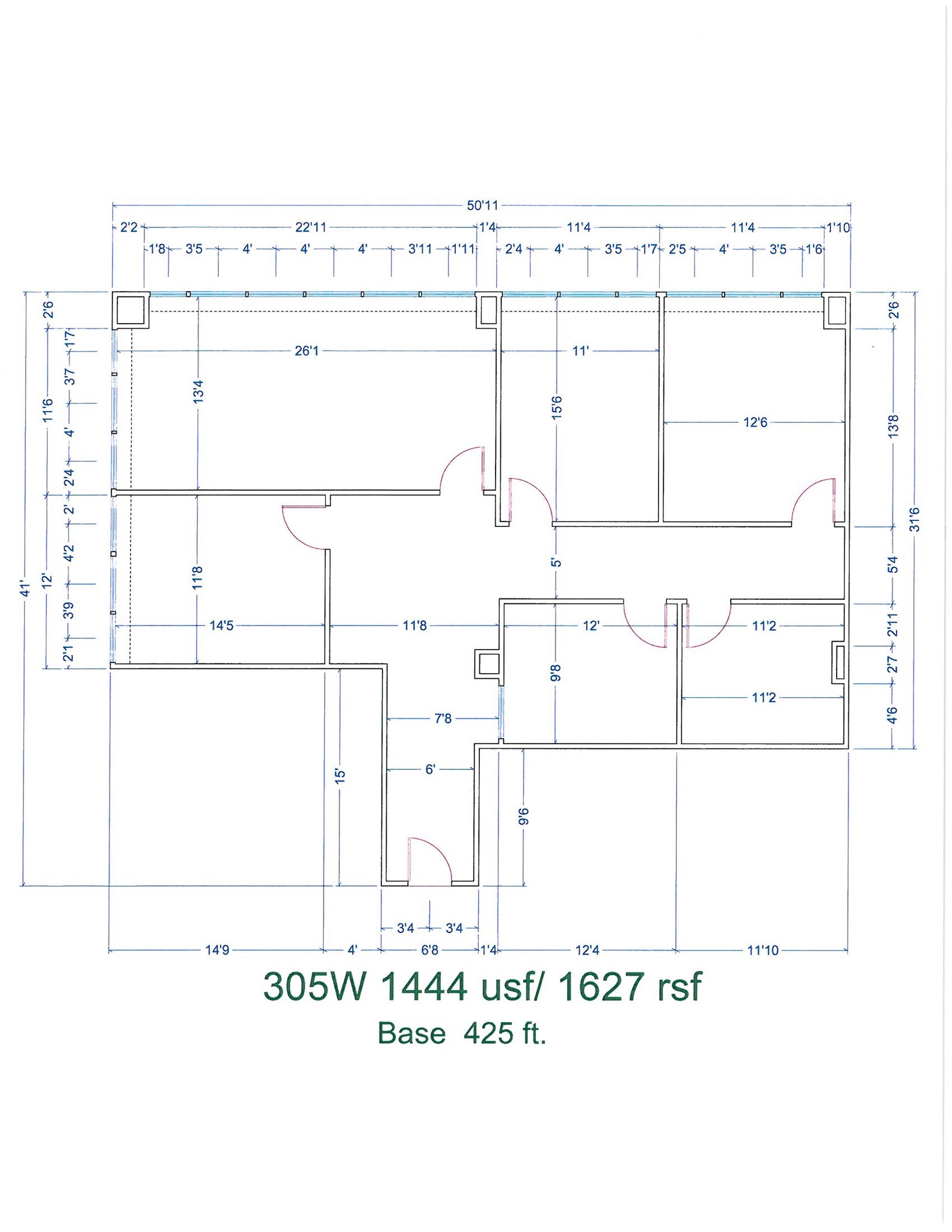 15565 Northland Dr, Southfield, MI en alquiler Plano de la planta- Imagen 1 de 1