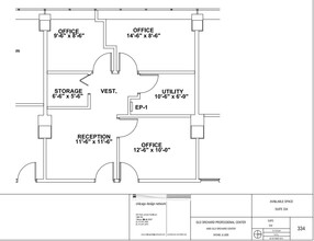 4905 Old Orchard Ctr, Skokie, IL en alquiler Plano de la planta- Imagen 1 de 1