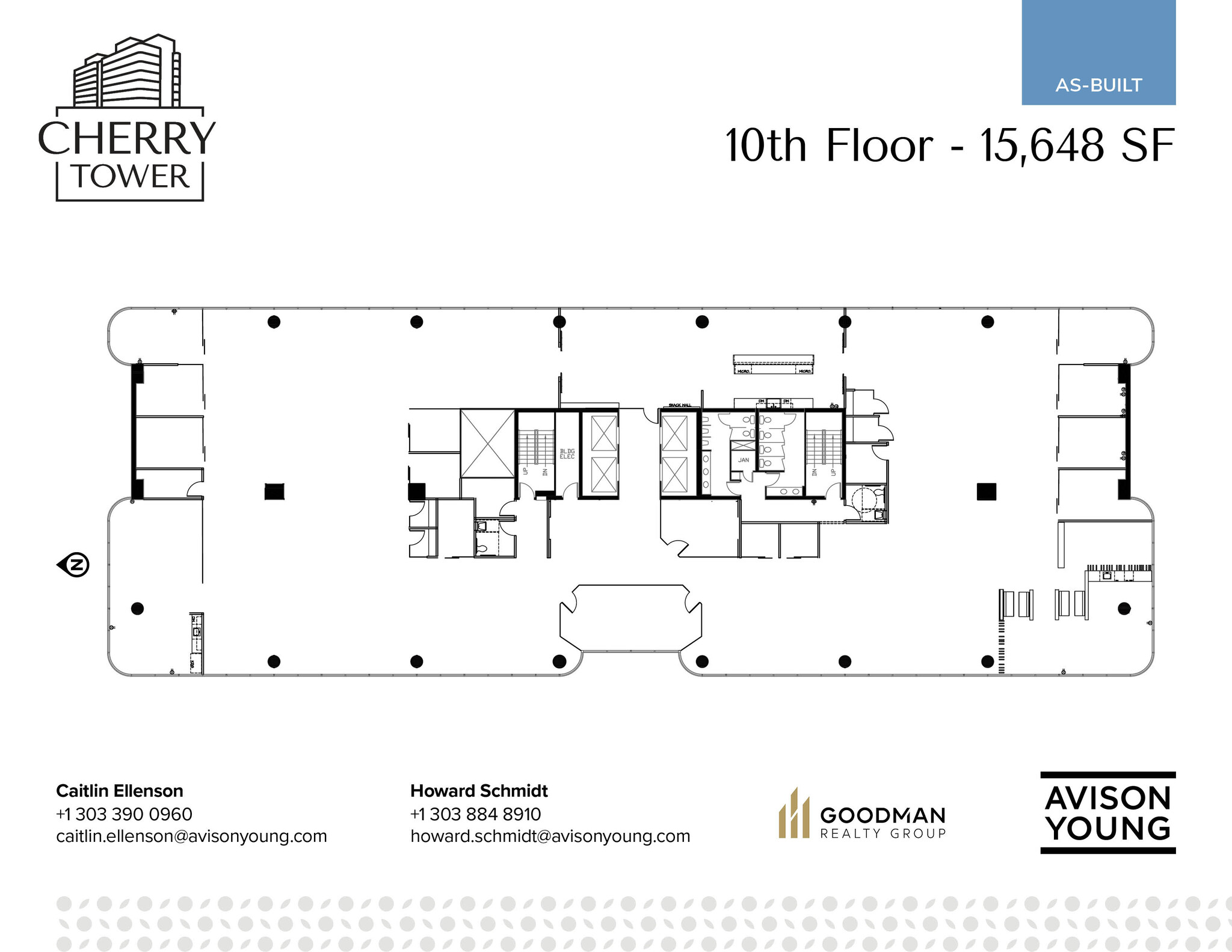 950 S Cherry St, Denver, CO en alquiler Plano de la planta- Imagen 1 de 1