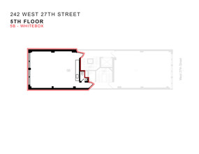 242 W 27th St, New York, NY en venta Plano de la planta- Imagen 1 de 2