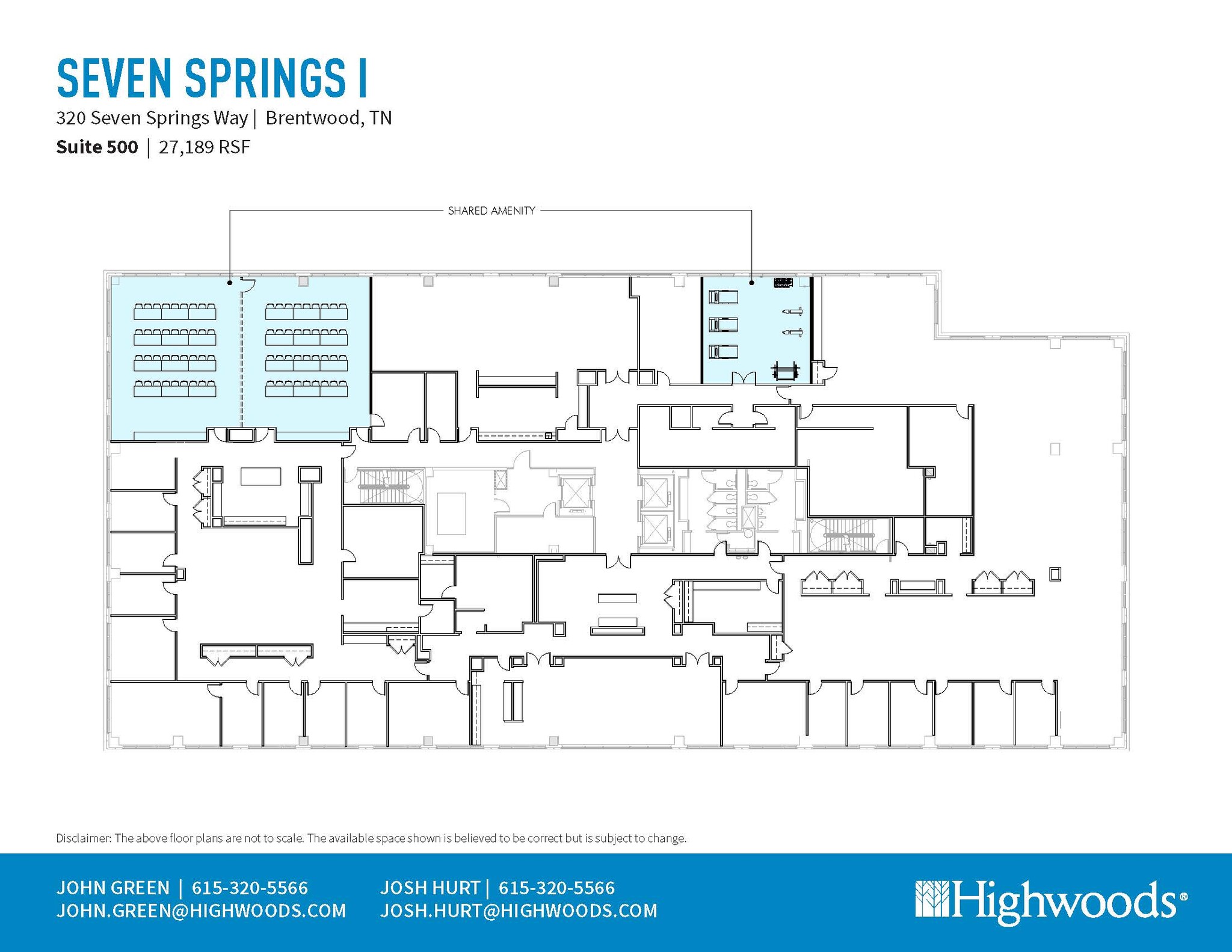 320 Seven Springs Way, Brentwood, TN en alquiler Plano de la planta- Imagen 1 de 1