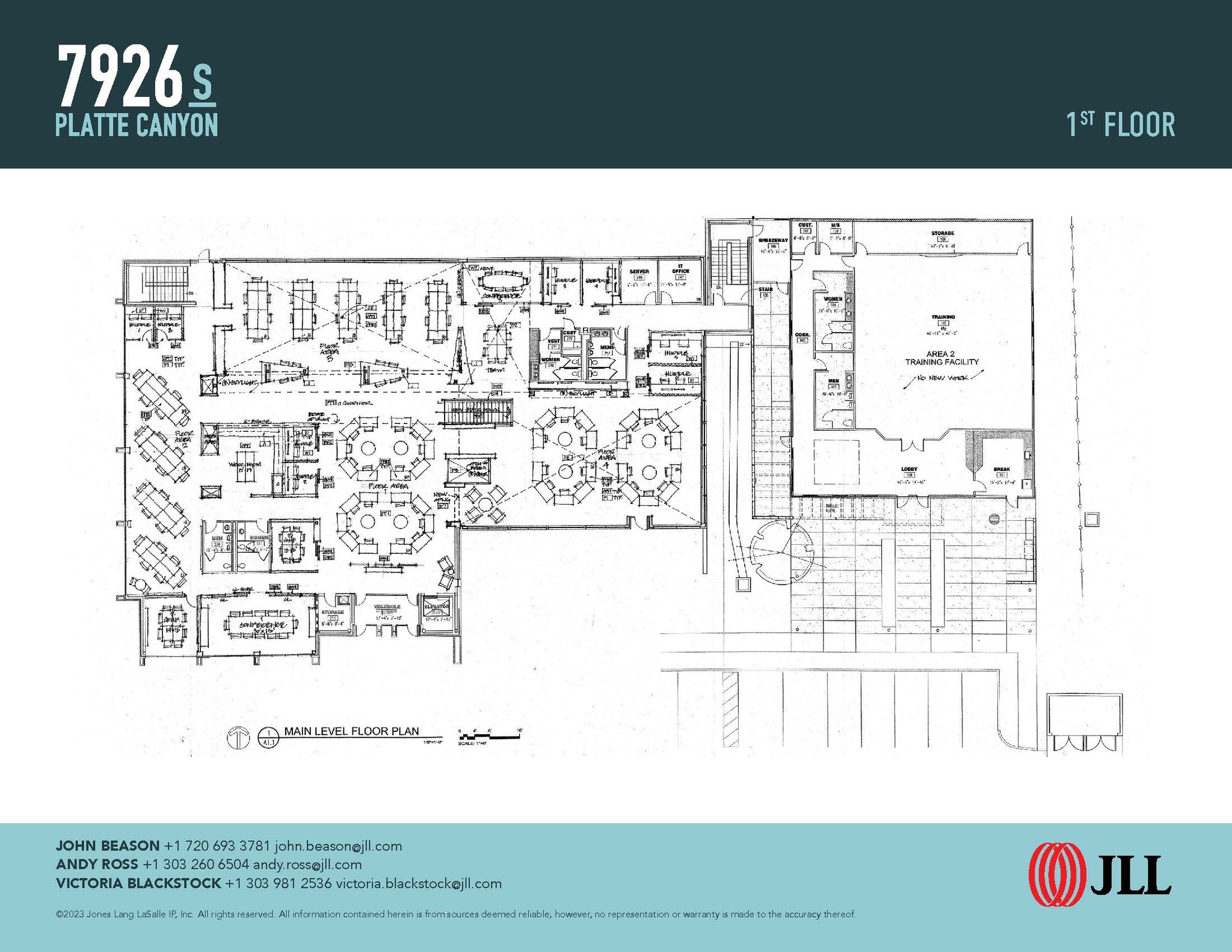 7926 S Platte Canyon Rd, Littleton, CO en venta Plano de la planta- Imagen 1 de 4