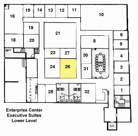 401 East Market St, Charlottesville, VA en alquiler - Plano de la planta - Imagen 3 de 3