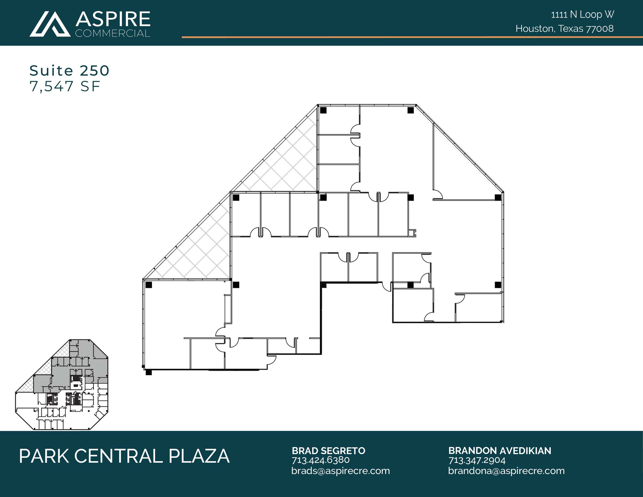 1111 N Loop W, Houston, TX en alquiler Plano de la planta- Imagen 1 de 1