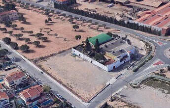 La Pobla de Vallbona, VAL - Aérea  vista de mapa