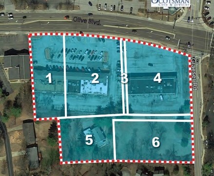 11004-11024 Olive Blvd, Saint Louis, MO en venta - Foto del edificio - Imagen 2 de 9