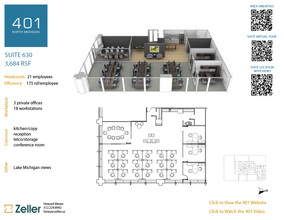 401 N Michigan Ave, Chicago, IL en alquiler Plano de la planta- Imagen 2 de 2