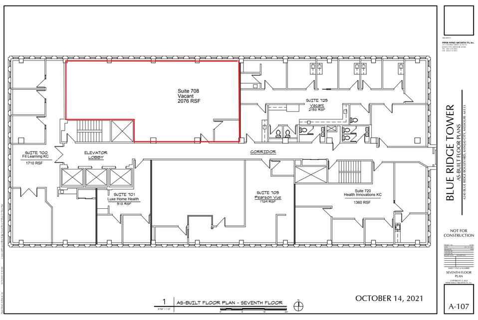 4240 Blue Ridge Blvd, Kansas City, MO en alquiler Plano de la planta- Imagen 1 de 4