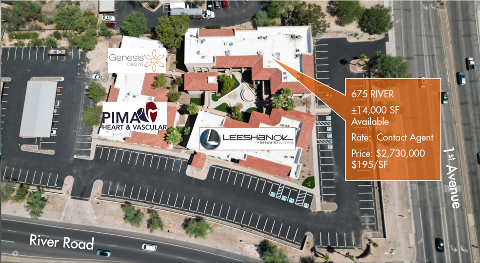 675 E River Rd, Tucson, AZ en venta - Foto del edificio - Imagen 1 de 7