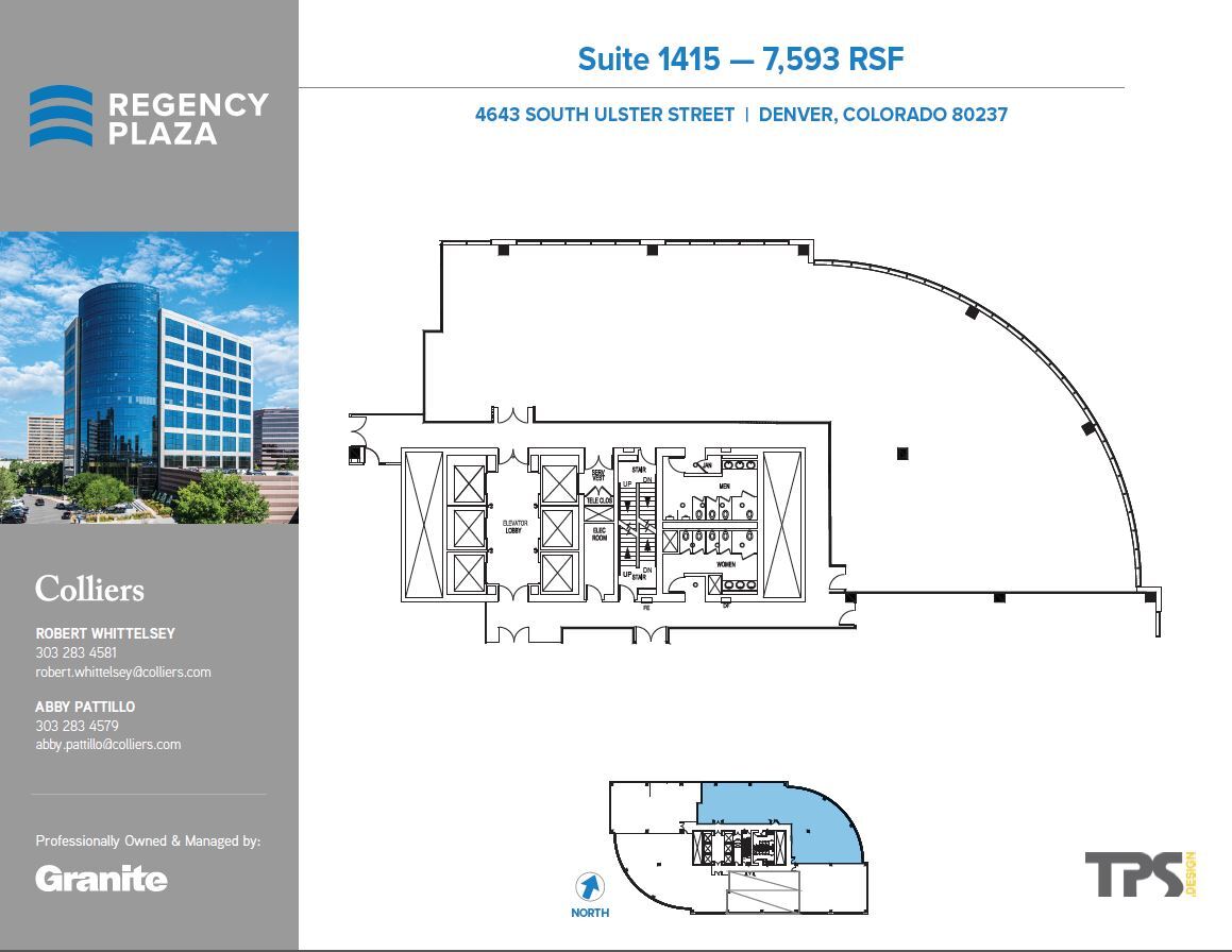 4643 S Ulster St, Denver, CO en alquiler Plano de la planta- Imagen 1 de 1