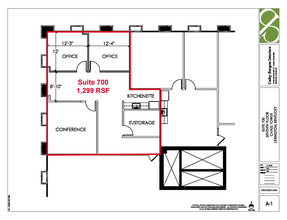 201 E Main St, Lexington, KY en alquiler Plano de la planta- Imagen 1 de 1