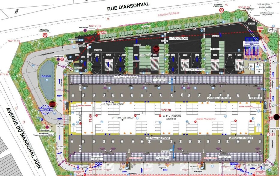 2 Rue D'Arsonval, Gonesse en alquiler - Plano de la planta - Imagen 3 de 7