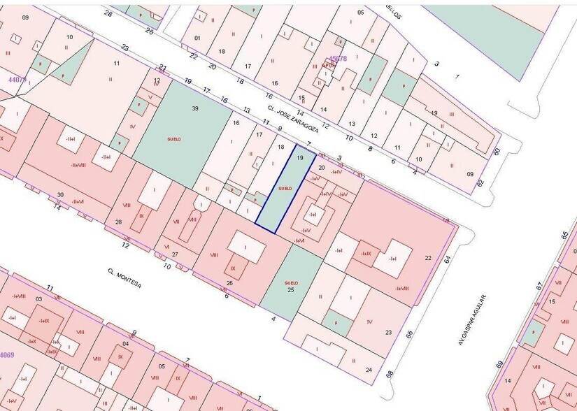 Carrer José Zaragoza, València, Valencia en venta - Plano de la planta - Imagen 2 de 5