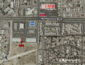 7520 Montgomery Blvd NE, Albuquerque, NM - VISTA AÉREA  vista de mapa