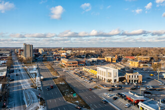 34200-34288 Woodward Ave, Birmingham, MI - vista aérea  vista de mapa